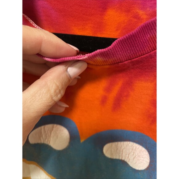 Vintage Rolling Stones Tie Dye Rock Band Concert Tour T Shirt 2002/03 Large L - Picture 10 of 10